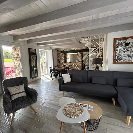 Maison Spacieuse Proche Du Canal De Nantes A Brest *